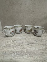 Herendi Viktória mintás nagy csészék  706-os forma számmal – hibátlan, vitrin állapot