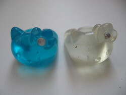 Retro Hello Kitty gyűrű pár