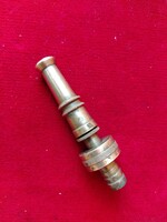 Antik réz, tűzoltó készülék tömlőfúvóka -viktoriánus–