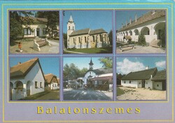 Ba - 1061  Modern Balatoni képek: BALATONSZEMES (vonalkódos)
