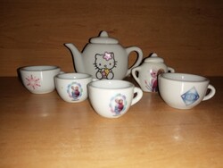 Baba játék porcelán kávés készlet