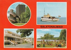 Ba - 1082  Modern Balatoni képek: BALATONALMÁDI (JT.-1634/813)
