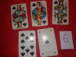 Régi PFERD -PIATNIK -SHÖNE NAGYALAPÚ GYÁRI ÁLLAPOT 24 lap tarokk kártya TASAKBAN a képek szerint 6