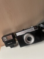 Smena 8m fényképezőgép + Sunpak vaku