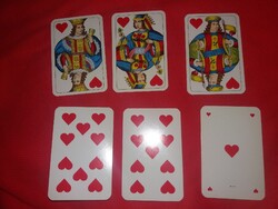 Régi PFERD -PIATNIK -SHÖNE NAGYALAPÚ GYÁRI ÁLLAPOT 24 lap tarokk kártya dobozával a képek szerint 3