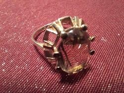 Art deco stílusú 8k arany koktélgyürű