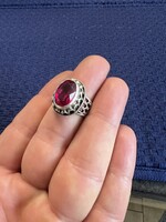 Vintage szovjet orosz ezüst gyűrű