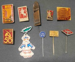 Retro Külföldi Jelvények 10 db !!! (19.3)