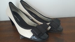 Zara krém - fekete masnis cipő 38-as