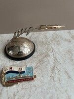 Eredeti orosz űrrepülés emléktárgy