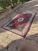 Keleti gyapjúszőnyeg 200×300 cm – perzsa mintás, jó állapot