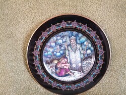 Villeroy&Boch porcelán falitányér, falidísz "Varázslatos mesék az ó-Oroszországból"