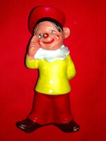 Antik RITKA Aradeanca bohóc gumi figura 20 cm szép állapotban a képek szerint