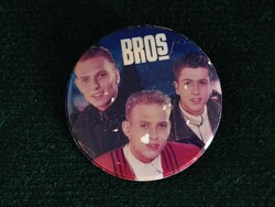 Retro BROS együttes kitűző (1980-as évek) – Matt & Luke Goss