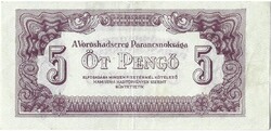5 pengő 1944 VH. 3.