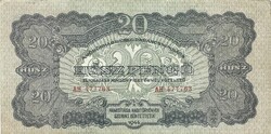 20 pengő 1944 VH. 3.