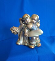 Antik Zsolnay eozin szoborpáros!