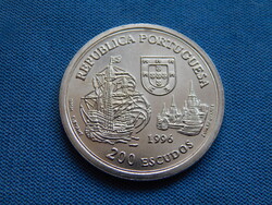 Portugália  200 Escudos  1996