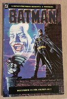 Batman denevérember 1989 Képregény,DC Comics,