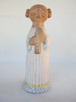 Antalfiné Szente Katalin kerámia furulyázó lány