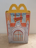 McDonald’s Happy Meal doboz, Goofy mese, Walt Disney. Retro darab 1996