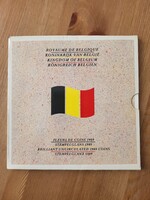 Belga 1989 érmegyűjtemény királyi pénzverde forgalmi sor
