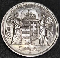 Magyarország 5 Pengő, 1939. Horthy Miklós