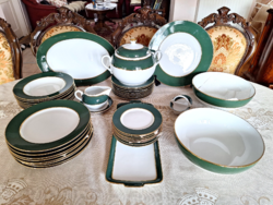 Zsolnay oliva étkészlet és szendvics készlet