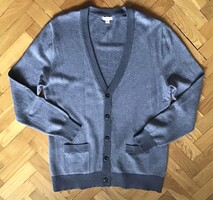 Merona – kötött, férfi, kardigán. L-es