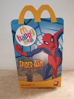 McDonald’s Happy Meal doboz: Hello Kitty és Spider-man. Retro darab 2009