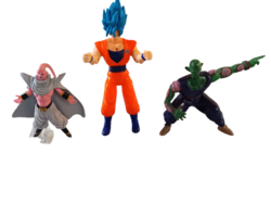 Dragon Ball Figures - 3 in One - Young Goku, Saiyan Monkey Buu
