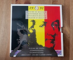 Belga érmegyűjtemény 1991 Mozart 200 évfordulóra forgalmi sor
