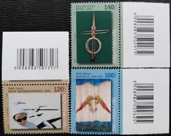 S4859-61k /  2006 Művészetek IV. bélyegsor postatiszta vonalkódos