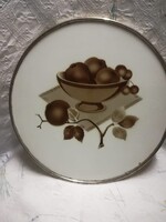 Fajansz lapos edényalátét