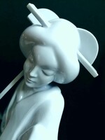 Hibátlan HERENDI GÉSA szobor