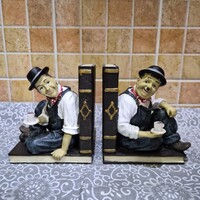 Santini  Stan és Pan Könyvtámasz Pár