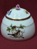 Herend Rothschild pattern honey/mustard holder