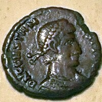 Római Birodalom – Constantius II bronz érme, FEL TEMP REPARATIO típus