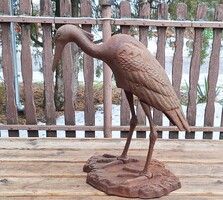 Nagyméretű IBISZ  madár szobor