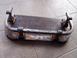 Régi kályha előtét