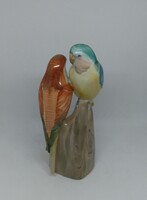 Drasche porcelán papagáj "Ritka festéssel"!