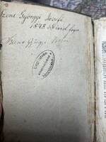 Szent Biblia - Károli Gáspár fordítása (Utrecht, 1737) - Szentgyörgyi József és Bagi István exlibris