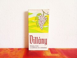 Dr. Varga Károly: Villány község élete a múltban és a jelenben, 1970, könyv, településtörténet