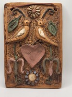 Szász Erzsébet (Korond) – erdélyi kerámia falidombormű