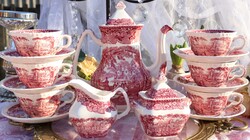 Angol Mason's   "Vista" kávés ,teás készlet