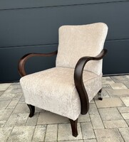 Art deco fotel, felújított.