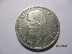 Románia  ezüst  1  Lei 1914  RR