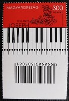 S4986k /  2009 Haydn világév bélyeg postatiszta vonalkódos