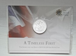 20 pounds St. George Great Britain fine silver 999 ezuest