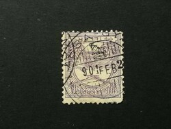 Magyarország 1900 Turul 4 fillér Balassa-Gya(rmat), sarokhiány G3